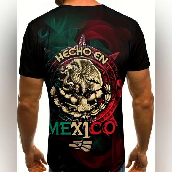 Men's Graphic Crew Neck Active T-shirt Summer Comfortable Casual T-shirts Men's - Picture 2 of 4